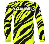 Acerbis Linear Lombok, maglia L male Nero/Giallo Fluo