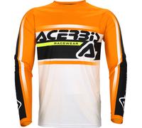 Acerbis Linear Lugo, maglia S male Arancione/Bianco/Nero