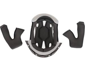 Acerbis Linear, rivestimento interno/guanciali M male Grigio/Bianco