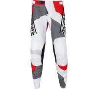 Acerbis Linear Sumbawa, pantaloni in tessuto 34 male Bianco/Grigio/Rosso