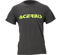 Acerbis Logo, t-shirt XL male Grigio/Giallo Fluo