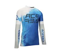 ACERBIS MAGLIA JERSEY J-WINDY VENTED WATERMARK BLU/BIANCO 0026046.245