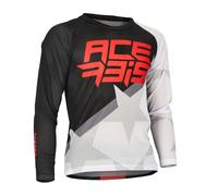 ACERBIS MAGLIA MX MOTO CROSS OFFROAD J-WINDY ONE KID BAMBINO VENTED Bianco/Nero
