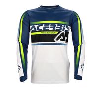 Acerbis Linear Lugo, maglia XL male Blu Scuro/Bianco/Nero