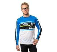 Acerbis Linear Lugo, maglia M male Azzurro/Bianco/Nero