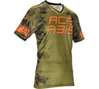 Acerbis MTB Drakaris, jersey manica corta L male Verde/Nero/Arancione