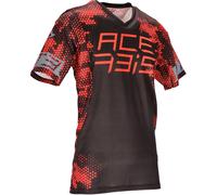 Acerbis MTB Drakaris, jersey manica corta S male Nero/Rosso