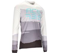 Acerbis MTB Flex Speed, maglia L male Bianco/Nero/Azzurro