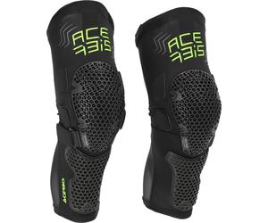 Acerbis MTB Korry Protezioni per le ginocchia, nero-giallo, taglia L XL per maschi