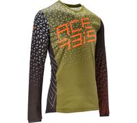 Acerbis MTB Winterfell, maglia XL male Verde/Nero/Arancione