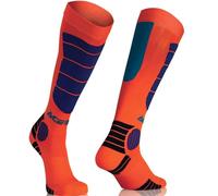 Acerbis MX Impact, calzini bambini S/M male Arancione Fluo/Blu