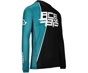 Acerbis MX J-Track 7 Maglia Motocross, nero-blu, taglia XL per maschi