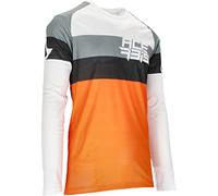 Acerbis MX J-Windy 3 Maglia Motocross (Orange/White,L)