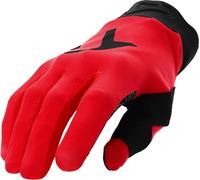 Acerbis MX Linear 2.0 Guanti da motocross, rosso/nero, Taglia L