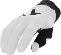 Acerbis MX Linear 2.0 Kid Kids Guanti da motocross, bianco/nero, Taglia M