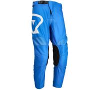 Acerbis MX Linear Logo Pantaloni Motocross Giovanili, bianco-blu, taglia 28