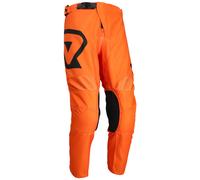 Acerbis MX Linear Logo Pantaloni Motocross Giovanili, nero-arancione, taglia M
