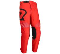 Acerbis MX Linear Logo Pantaloni Motocross Giovanili, nero-rosso, taglia 24
