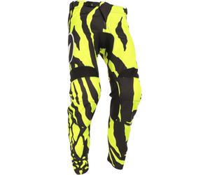 Acerbis MX Linear Lombok Pantaloni da motocross, nero-giallo, taglia 38 per maschi