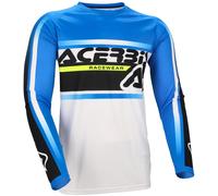 Acerbis Mx Linear Lugo Long Sleeve Jersey Blu L