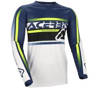 Acerbis Mx Linear Lugo Long Sleeve Jersey Blu XL
