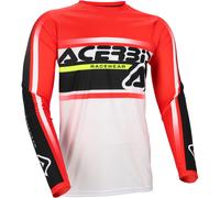 Acerbis Mx Linear Lugo Long Sleeve Jersey Rosso XL