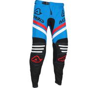 Acerbis MX Linear Lugo Pantaloni da motocross, nero-blu, taglia 38 per maschi
