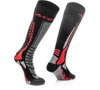 Acerbis MX Pro, calzini XXL male Nero/Grigio/Rosso