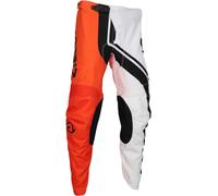 Acerbis MX-Track Connection Pantaloni da motocross, bianco/arancione, Taglia 28