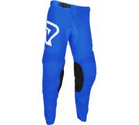 Acerbis MX-Track Inc Pantaloni da motocross, bianco-blu, taglia 32 per maschi