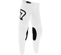 Acerbis MX-Track Inc Pantaloni da motocross, bianco/nero, Taglia 36