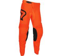 Acerbis MX-Track Inc Pantaloni da motocross, nero-arancione, taglia 36 per maschi