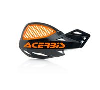 Acerbis MX Uniko Vented Handguards Manopole Protettive Nero/Arancione