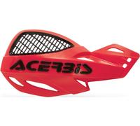 Acerbis MX Uniko Vented Protettori a mano, nero-rosso per maschi