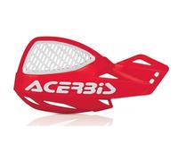 Acerbis MX Uniko Vented Protettori a mano, rosso, Taglia unica