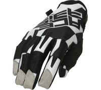 Acerbis MX X-H Guanti Moto, Bianco/nero, Taglia M