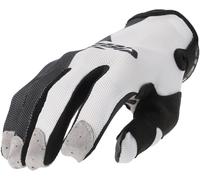 Acerbis MX X-P 2.0 Vented Guanti da motocross, Bianco/nero, Taglia S
