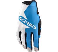 Acerbis MX X-P 2.0 Vented Guanti da motocross, bianco-blu, taglia S per maschi