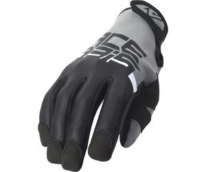 Acerbis Neoprene 3.0 Guanti da moto, nero/grigio, Taglia M