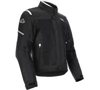 Acerbis Ruby, giacca tessile impermeabile XXL male Nero/Bianco