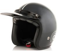 Acerbis Ottano Casco Jet, grigio, Taglia XS
