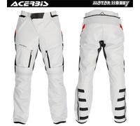 ACERBIS PANTALONE MOTO 3 STRATI IMPERMEABILE ACERBIS X-ROVER CE GRIGIO ROSSO
