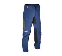 Acerbis X-Duro Baggy WP Pantaloni Motocross, blu-arancione, taglia 38