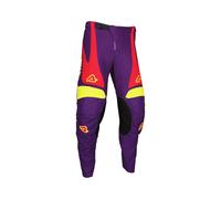 ACERBIS PANTALONI MX MOTO CROSS ENDURO TRACK ASKAR VIOLA/ROSSO 0026043.393