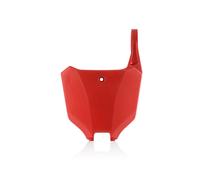 Acerbis Parafango Anteriore Targa Numero Rosso 0024309.110 Ricambio