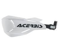 Coppia paramani cross universali Acerbis X-Factory Bianco Nero
