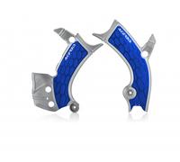 Acerbis Protezioni Telaio X-Grip Argento Blu Per Yamaha YZ 450 FX 2019-2022