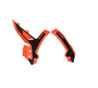 Acerbis Protezioni Telaio X-Grip Arancione Nero Per KTM XC-W 125 2025