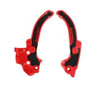 Acerbis Protezioni Telaio X-Grip Rosso Nero Per KTM SX 50 2024-2025