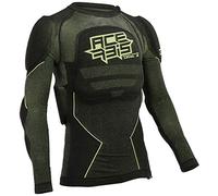 Acerbis X-Fit Future S22, camicia protettiva S/M male Nero/Giallo Fluo